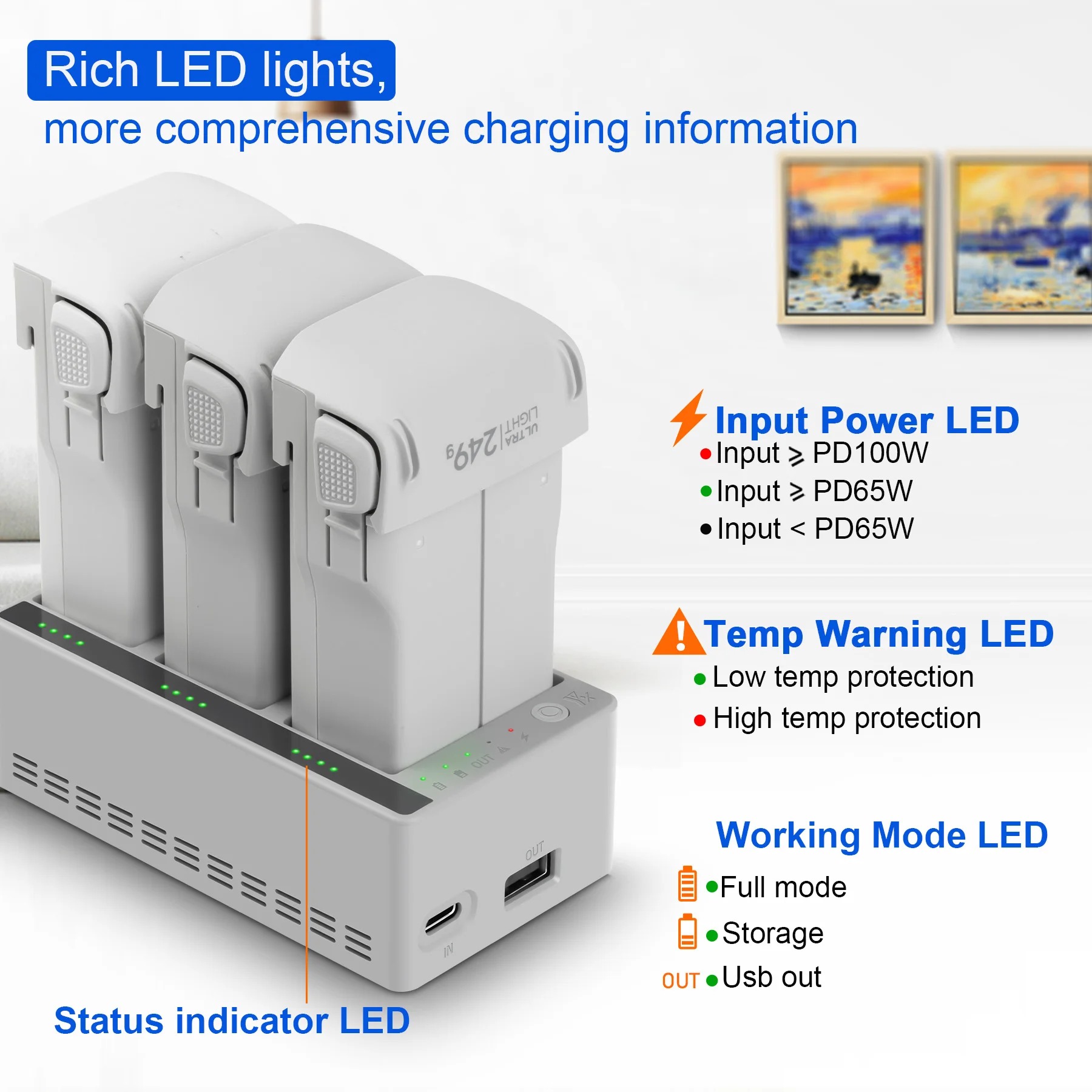 For DJI LITO 1/X1 Drone Batter - Drone Battery Smart review and price