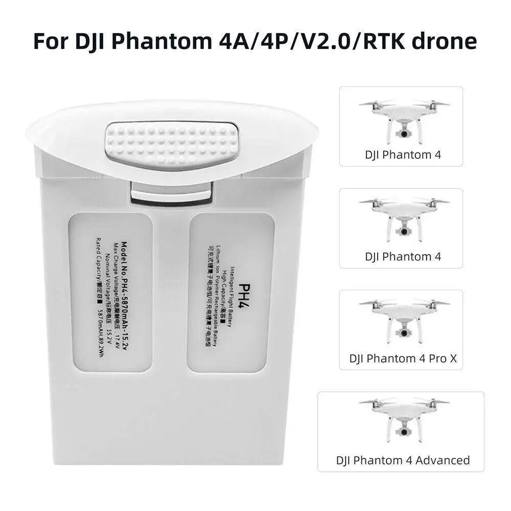 New Phantom 4 Battery 6200mAh  - Drone Battery Li-Ion review and price