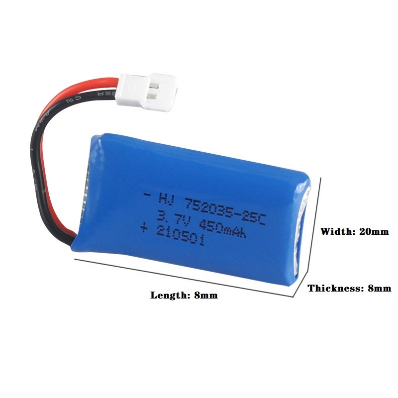 1/2/3/5pcs 3.7V 450mAh Lithium - Drone Battery Li-Ion review and price