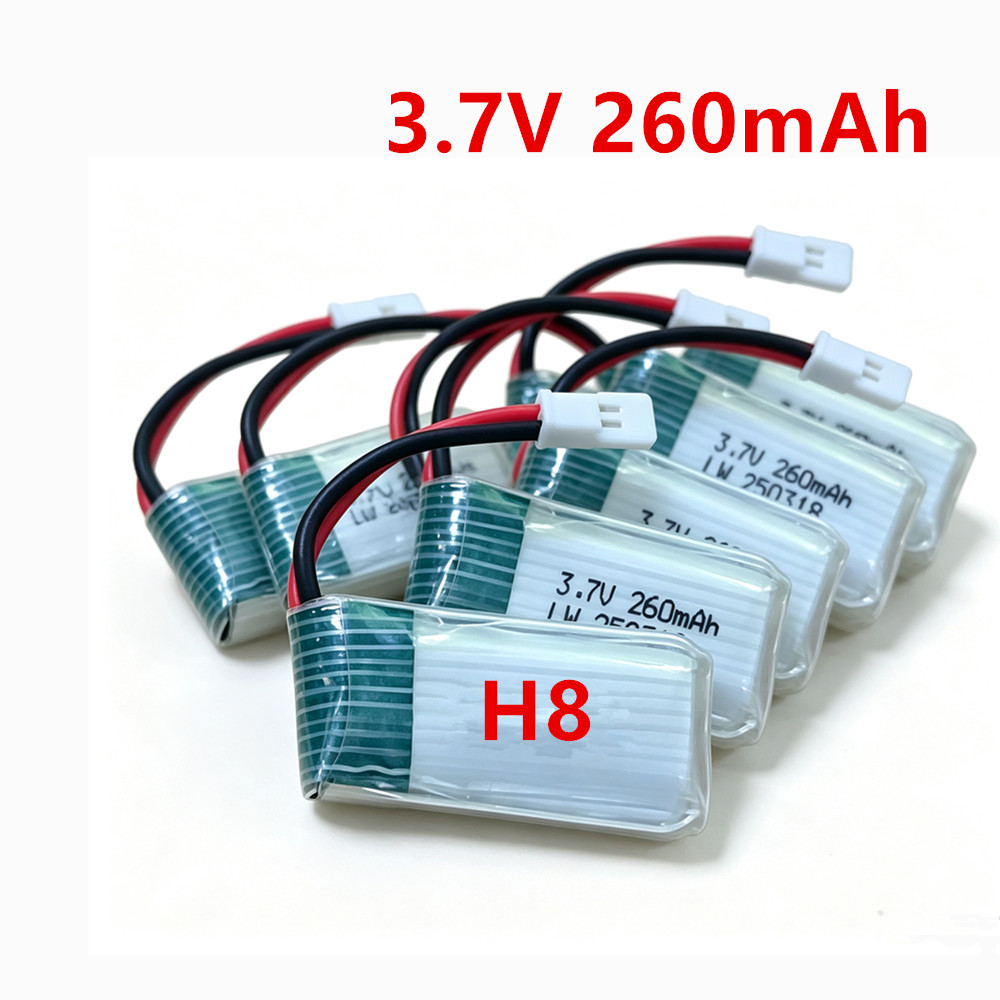 3.7V 260mAH Lipo Battery With  - Eachine Drone E010 review and price