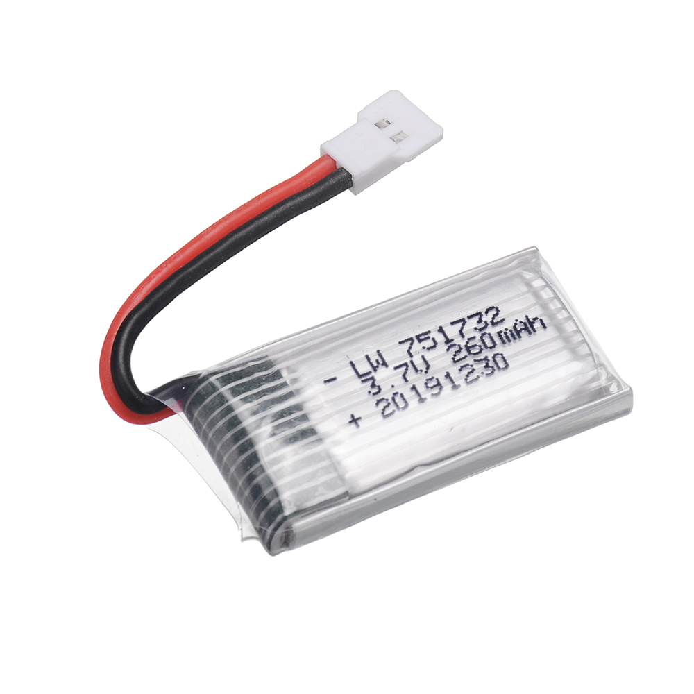 3.7V 260mAH Lipo Battery With  - Eachine Drone E010 review and price